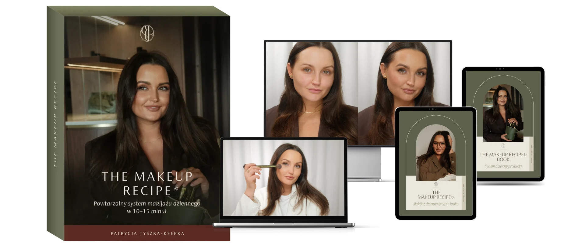 The Makeup Recipe: box kursu, ebooki i lekcje wideo na ekranie